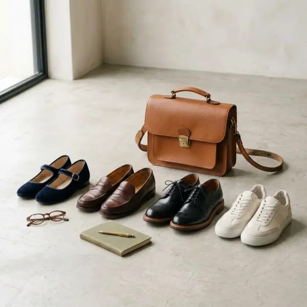 Loafers dan pilihan sepatu lain untuk melengkapi nerdy aesthetic