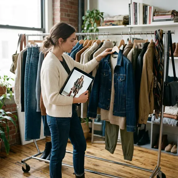 Fashion creator translating an emerging runway-inspired trend into an everyday outfit Fashion creator translating an emerging runway-inspired trend into an everyday outfit