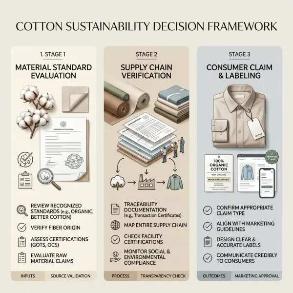 Tim fashion meninjau klaim sustainability pada produk berbahan kapas
