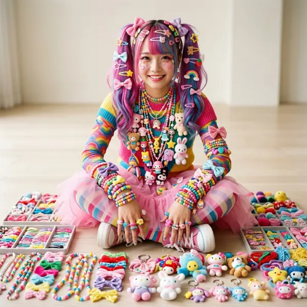 Hair clips gelang dan aksesori warna-warni sebagai elemen utama Decora Fashion Hair clips gelang dan aksesori warna-warni sebagai elemen utama Decora Fashion