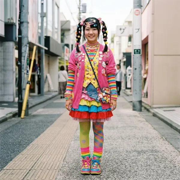 Decora Fashion warna-warni dalam gaya street fashion Harajuku