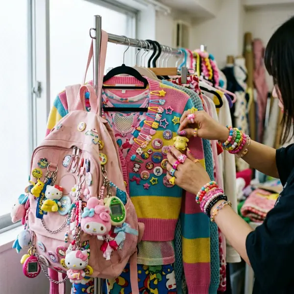 Detail aksesori Decora Fashion sebagai bentuk ekspresi personal
