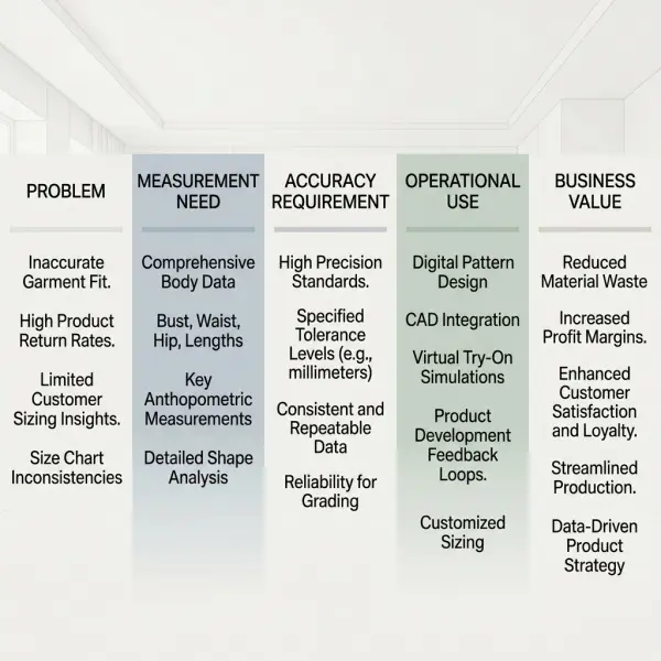 Decision framework for fashion brands considering 3D body scanning Decision framework for fashion brands considering 3D body scanning