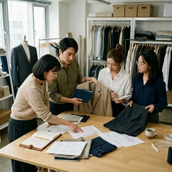 Tim fashion brand menganalisis pakaian dan konteks penggunaan konsumen dalam pengembangan produk