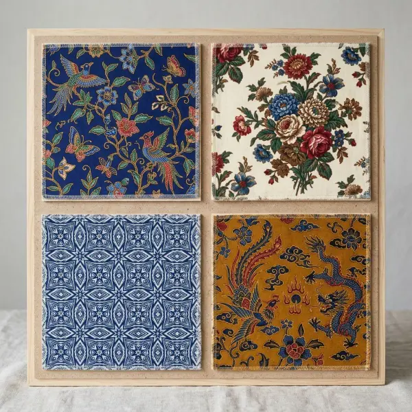 Perbandingan karakter motif Batik Tujuh Rupa dan ragam motif Pekalongan Perbandingan karakter motif Batik Tujuh Rupa dan ragam motif Pekalongan