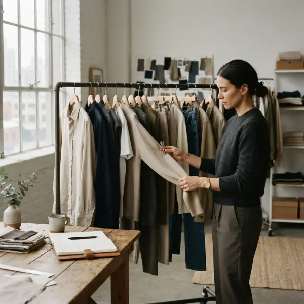 Pengembangan core assortment fashion dengan pakaian basic dan versatile