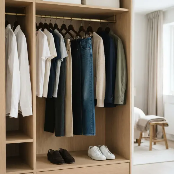 Wardrobe pakaian basic untuk menerapkan gaya recession core