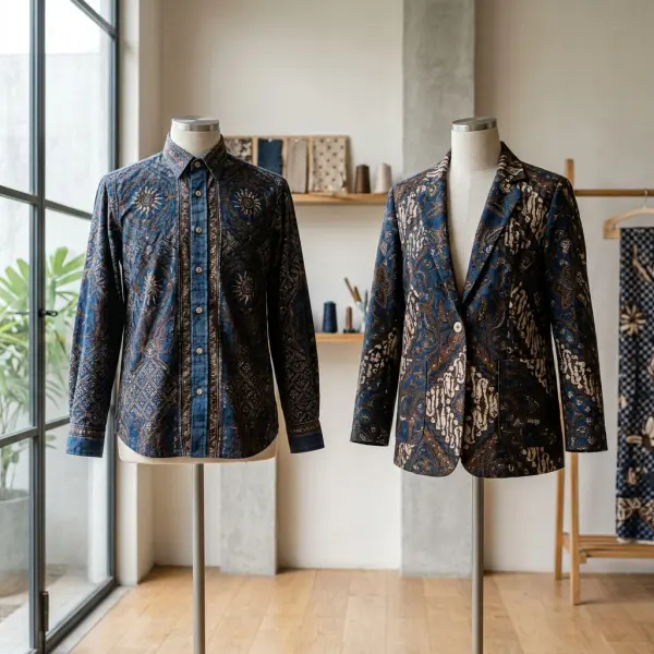 Batik Bojonegoro diterapkan pada produk busana modern