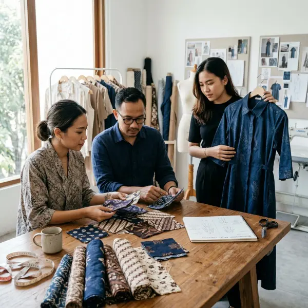 Brand fashion mengembangkan Batik Bojonegoro untuk koleksi busana