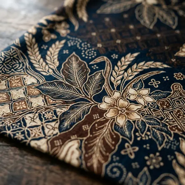 Detail motif Batik Bojonegoro yang terinspirasi alam dan budaya lokal