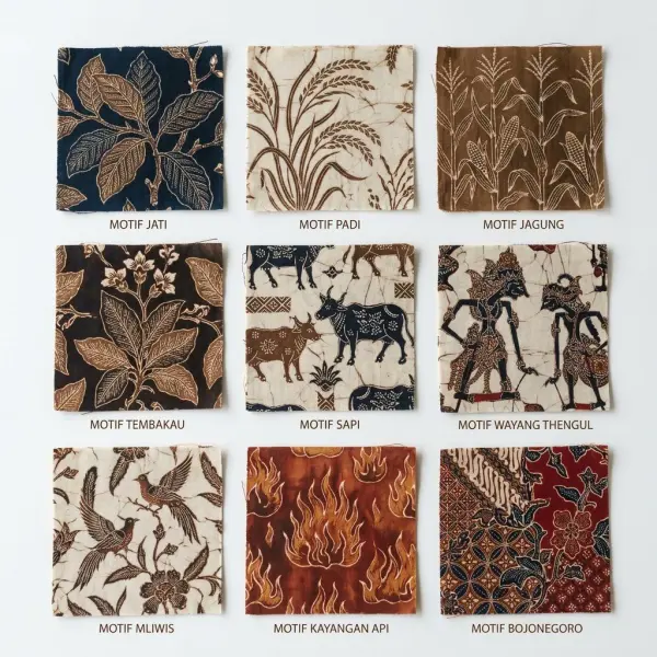 Sembilan motif awal Batik Jonegoroan dari Bojonegoro