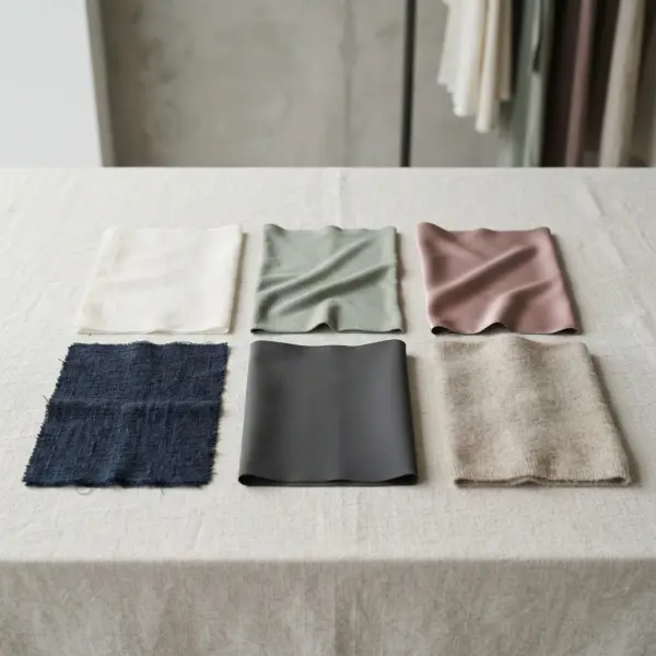 Berbagai jenis bahan pakaian ringan, breathable, dan stretch untuk kebutuhan pemakaian berbeda