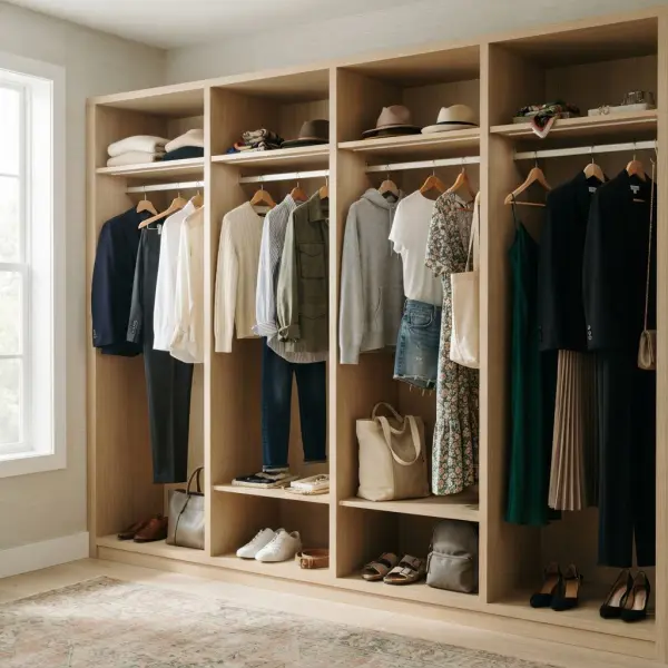 Wardrobe yang mencerminkan perubahan aktivitas pada fase kehidupan berbeda