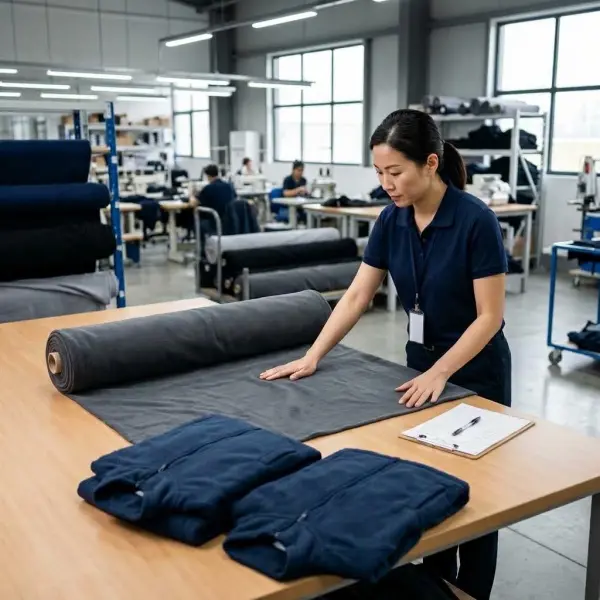 Quality control bahan polar pada proses produksi pakaian