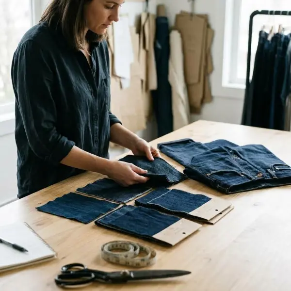 Pemilihan kain Sanforized Denim untuk pengembangan produk jeans