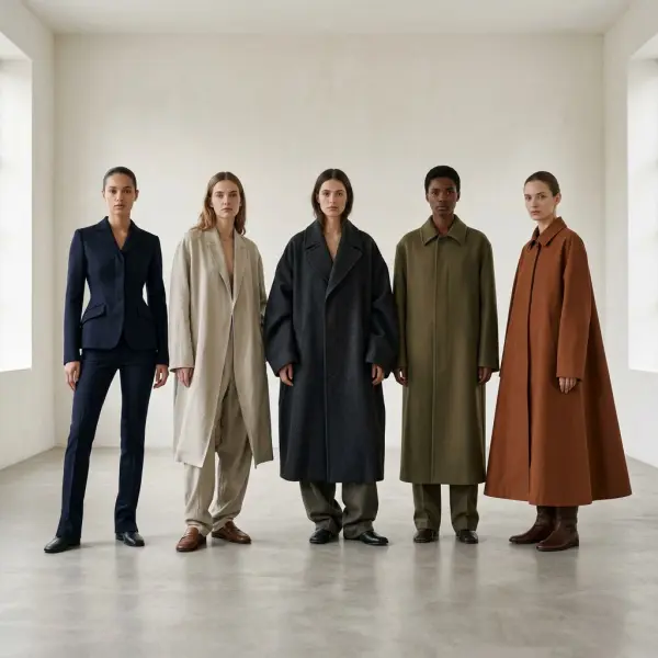 Perbandingan siluet busana yang membentuk karakter style fashion