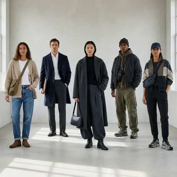 Perbandingan karakter casual classic minimalis streetwear dan sporty