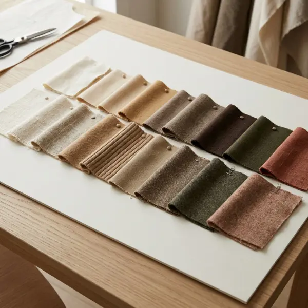 Pengembangan palet warna earth tone untuk koleksi fashion