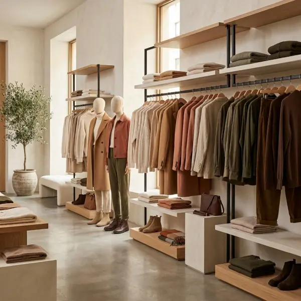 Penataan koleksi fashion earth tone dalam visual merchandising