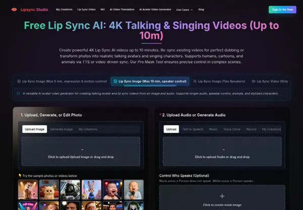 Lip Sync AI Lip Sync AI