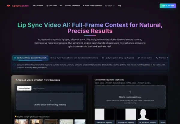 Lip Sync AI Lip Sync AI