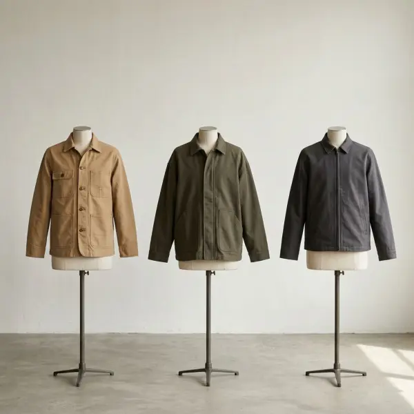 Perbedaan interpretasi jaket kanvas bergaya workwear, streetwear, dan minimalis