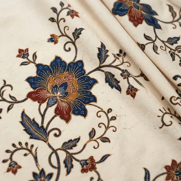 Hierarki visual antara motif utama, ornamen pendukung, dan isen-isen pada kain batik Hierarki visual antara motif utama, ornamen pendukung, dan isen-isen pada kain batik