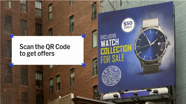 Uniqode circle QR Code page