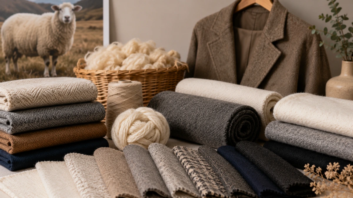 Wool Fabric Explained: Types, Characteristics, and Uses