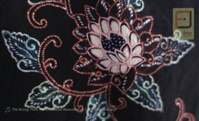 Membuat Batik Tulis Dengan Banyak Warna