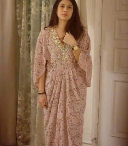 Pola Baju Gamis Ala Dian Sastro