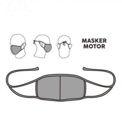 Pola Masker Motor