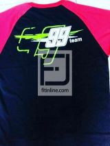 Jasa Custom Raglan + Sablon
