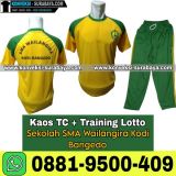 Konveksi Kaos Olahraga Sekolah SMA di Surabaya