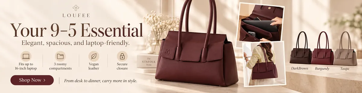 LOUFEE | NOMI BAG | | Tas Kerja Wanita bahan kulit | Shoulderbag Women