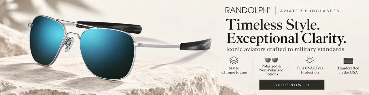 Randolph Eyewear Aviator Sunglasses